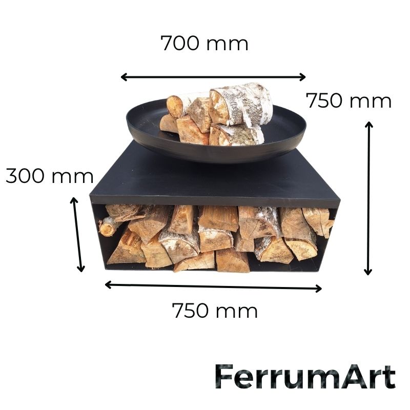 Palenisko Ogrodowe z Półką - obrazek 4